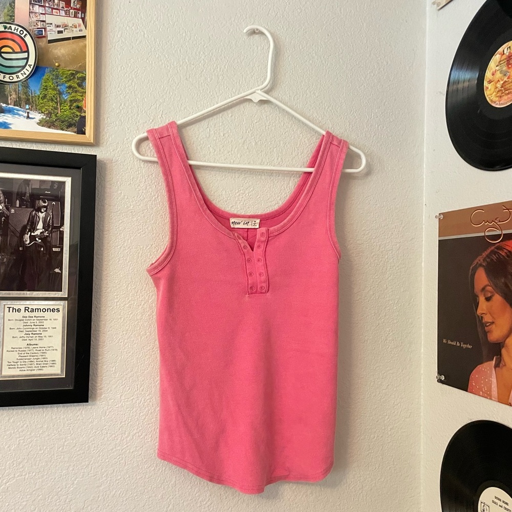 Pink Tank Top